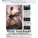 Matrix Fitness & Spa touchscreens